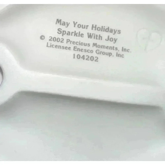 Vintage Precious Moments 2002 May Your Holidays Sparkle With Joy - Picture 14 of 16